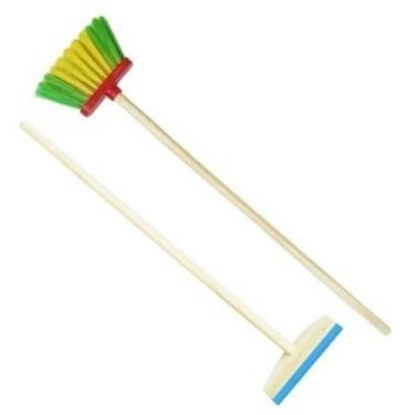 Imagem de Kit infantil bianca vassoura/rodo - Generica