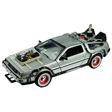 Imagem de Delorean de Volta para o Futuro 3 1/24 Welly Cinza