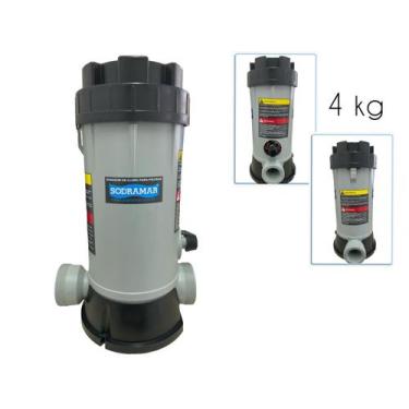 Imagem de Dosador De Cloro Automatico Até 4kg Para Piscina - Sodramar