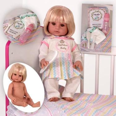 Imagem de Boneca Reborn Original Realista  Banho Magazine Luiza - Cegonha Reborn