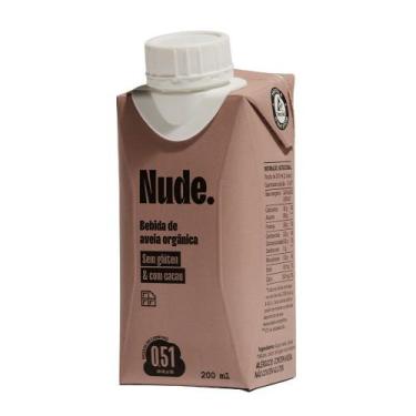 Imagem de Bebida de Aveia com Cacau Orgânica Nude 200ml - Nude.