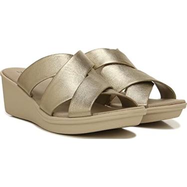 Imagem de Naturalizer Sandália feminina Rowena Slide, Prata quente, 36