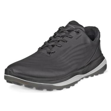 Imagem de ECCO Tênis de golfe masculino Lt1 Hybrid impermeável, Preto, 10-10.5