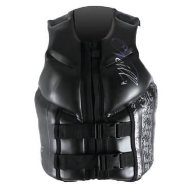 Imagem de O'Neill Wetsuits Colete feminino Law USCGA, preto/Ultav, 8