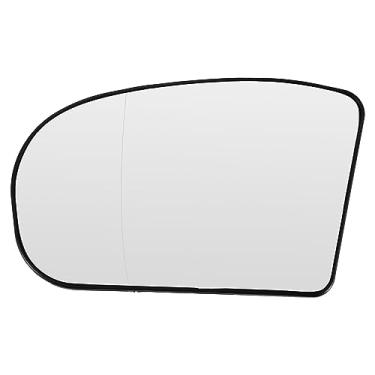 Imagem de X AUTOHAUX Vidro retrovisor aquecido do lado esquerdo do carro com placa de suporte para Mercedes-Benz E55 para AMG 2003-2006 Nº A2038100121