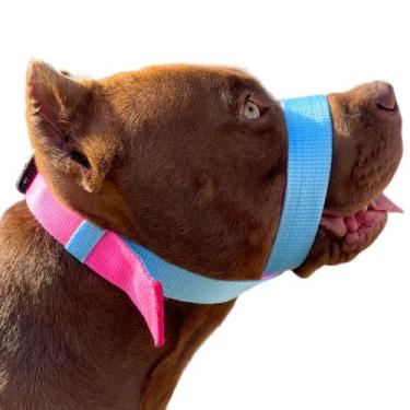 Imagem de A Melhor Focinheira Do Mercado Pet Para Cachorro Cão Pitbull - Dogvix,