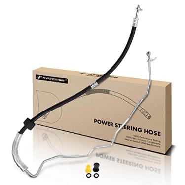 Imagem de A-Premium Mangueira de direção hidráulica mangueira de pressão conjunto de linha compatível com Ford Transit 150 250 350 Transit 350 HD 2015 bomba para engrenagem/pinhão de cremalheira