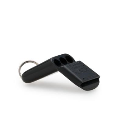 Imagem de Apito genuíno ACME de qualidade profissional livre de BPA No. 635 Tornado AIRFAST Whistle, tamanho médio, high-pitch, pealess, 117 dBA, projetado e fabricado no Reino Unido. Preto