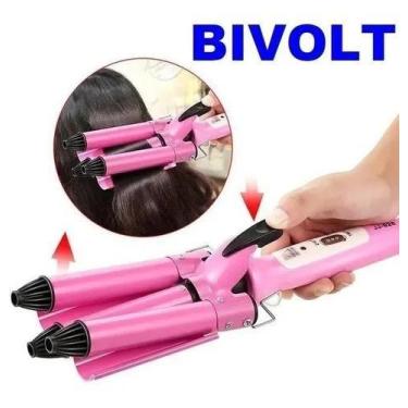 Imagem de Cacheador Modelador Cachos Tri-ondas Ondulador 110/220V - rohs, Bivolt