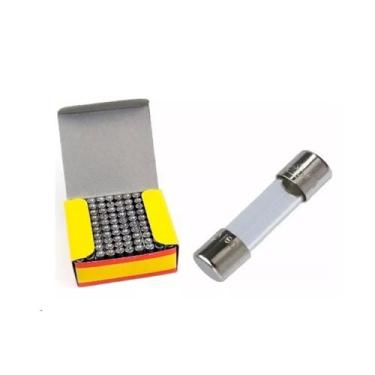 Imagem de Kit 100 Fusíveis de Vidro 5A 5mmx20mm - Fox Tools