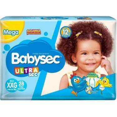Imagem de FRALDA BABYSEC GALINHA PINTADINHA MEGA XXG / 28 un