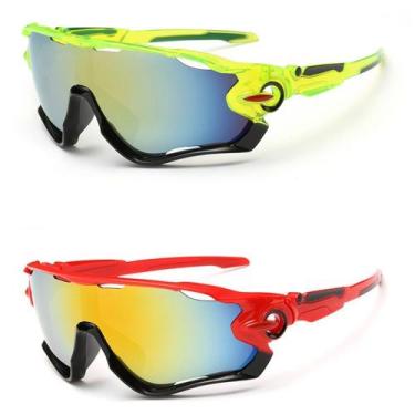 Imagem de Óculos Bike Ciclismo Lentes Espelhadas Speed Kit 2 Unidades - ESPORTIV