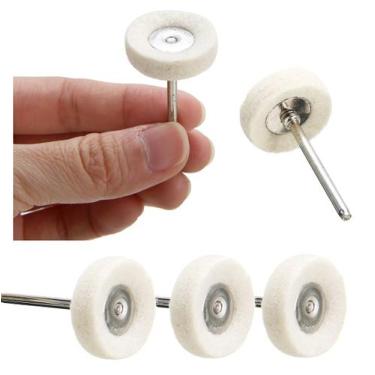 Imagem de 15x Feltro De Polimento Rotativo P/ Micro Retifica Dremel - E-San