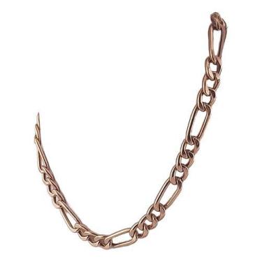 Imagem de Pulseira Masculina Ouro 18k Grumet 3x1 5.3 21 Cm Certificado - JOIE JO