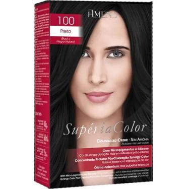Imagem de Amend Supéria Color 100 Preto - Tonalizante