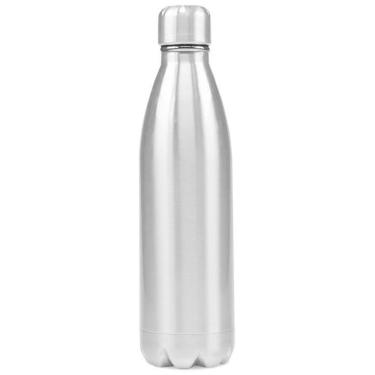 Imagem de Garrafa Térmica Inox Max Termic Antivazamento 500 Ml Prata