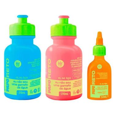 Imagem de Kit Lola From Rio Papo Reto - Shampoo 270ml + Condicionador 270ml + Ól