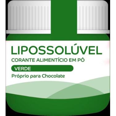 Imagem de Corante em Pó Lipossolúvel 5g Fine Line, Verde bandeira