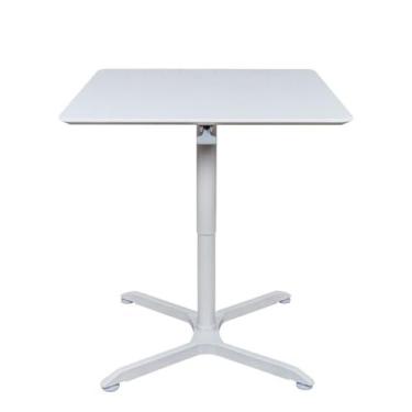Imagem de Classroom Basics LX-PNADJ-32SQ Mesa CAFÉ quadrada pneumática ajustável de 81 cm