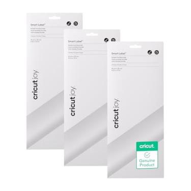 Imagem de Cricut Smart Removable Vinyl (5.5in x 13in, White) for Joy Machine, Cricut Smart Removable Vinyl, Mattless Cuting Smart Vinyl, Circut Joy Smart Vinyl 3pk