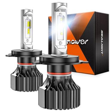 Imagem de Lâmpadas de neblina de condução SEALIGHT H4/9003 22000LM Super Bright (2)