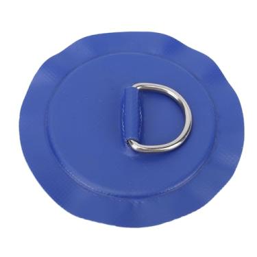 Imagem de Aqxreight D Patchd Padstainl D Patch Multifuncional Pvc e Stainl Aço Boat Circular D Bloce para Barco Inflável Caiaque Boia (Azul -celeste)