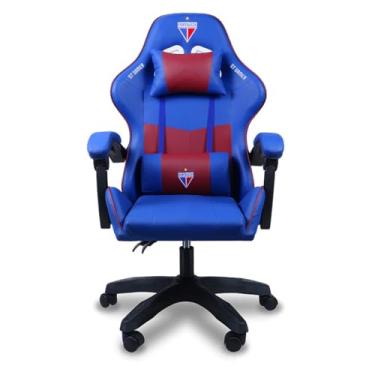 Imagem de Cadeira Gamer GT Leão Goldentec Reclinável 135° Escudo Bordado Fortaleza Esporte Clube - Produto Oficial