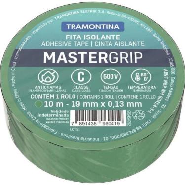 Imagem de Fita Isolante Classe C 0,13x19 Mm Tramontina Verde 10 M Tramontina