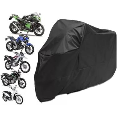 Imagem de Capa de Cobrir Moto em Couro Protetora Impermeável Anti-uv (BROS)