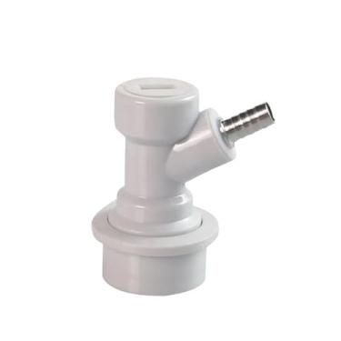 Imagem de Fabricação caseira de cerveja Beer Keg Connector Dispenser Ball Lock Keg Disconnect Liquid/Gas Connectors 1/4'' For Ball Lock Keg Swivel Nut Homebrew Tools Acessórios para vinho(Gas barb)