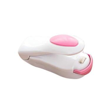 Imagem de Mini Maquina Portatil Seladora Plastico Embalagem Pilha - Genérica