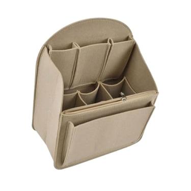 Imagem de UxicRuya Purse Organizer Insert Organizer Bag Liner Divisor Destacável Organizador de Bolsa Interior Bolsa para Bolsas Underxuncadas de Duffel, Tote, Cáqui