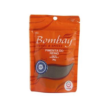 Imagem de Pimenta do Reino em Pó Bombay Herbs & Spices Ardência 3 30g