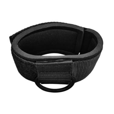 Imagem de Colaxi 2x tiras de tornozelo com equipamento multifuncional de anel para adultos algemas de torno, Black D Ring