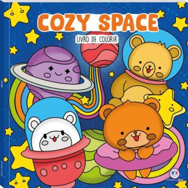 Imagem de Livro - Cozy Space - Livro de Colorir