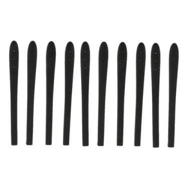 Imagem de Ponteira Silicone Preto P 26 Kit c/10 pares - Ghc Acessórios Ópticos