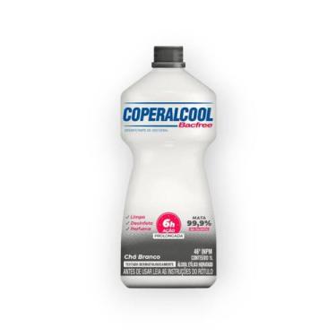 Imagem de Alcool liquido 46 inpm coperalcool coala bacfree cha branco