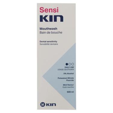 Imagem de Enxaguatório Bucal SensiKin Dentes Sensiveis Phamakin 500ml - Elmex