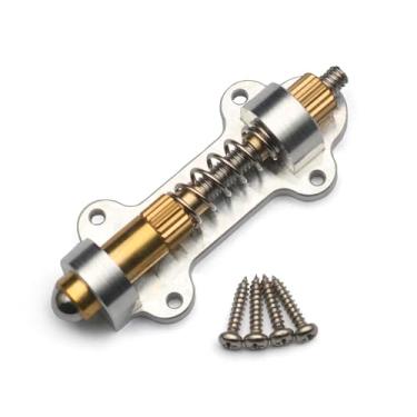 Imagem de Ogdni Estabilizador de parada Tremolo de latão para guitarra, conjunto tremsetter ajustador de braço Tremolo para Floyd Rose e outros sistemas de ponte tremolo flutuante (GAQ503-FBA2)