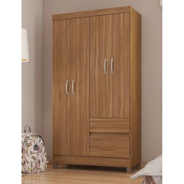 Imagem de Guarda Roupa Lótus 4 portas 2 Gavetas 1m - Amendola Touch Demóbile 