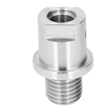 Imagem de Adaptador de Fuso de Cabeçote de Torno, 1inx8tpi Macho, 5/8in Diâmetro Interno, Aço de Liga, para Torno de Madeira