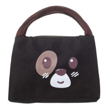 Imagem de Bolsa Térmica Infantil Lancheira Escola Menina Menino Bebê - PGB, Pret