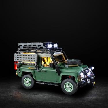 Imagem de Vaodest LED Light for Lego 10317 Icons Land-Rover Classic Defender 90 Set,Design and Configuration Compatible with Model 10317(LED Light Only, Not Building Block Kit)