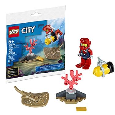 Imagem de LEGO Cidade: Conjunto de poliéster Ocean Diver 30370