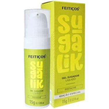 Imagem de Sugalik Gel Sugador Liquido Beijavel Pistache Vibra Anima Potencializa