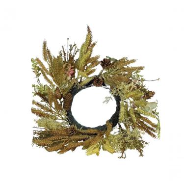 Imagem de Guirlanda Com Galhos De Trigo 50 Cm