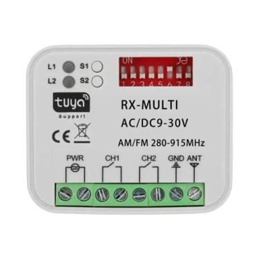 Imagem de Receptor Universal De Porta De Garagem Tuya Wifi Ac/dc 9-30v 85-250v I