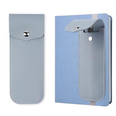 Imagem de Haecsfl Suporte De Caneta Com Elástico Ajustável Para Cadernos, Bolsa Diários, Porta-Lápis, Acessórios Agenda Bíblica, Estojo Fofo (1-Azul)