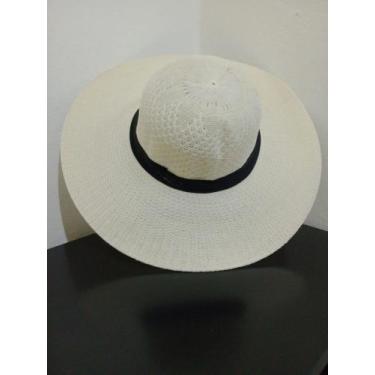 Imagem de Chapéu de Praia Feminino Aba Larga - TDG Store, Champanhe