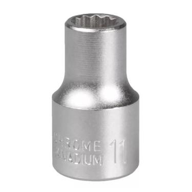 Imagem de Soquete Pito Cachimbo Estriado 11 Mm Encaixe 1/2'' - EDA